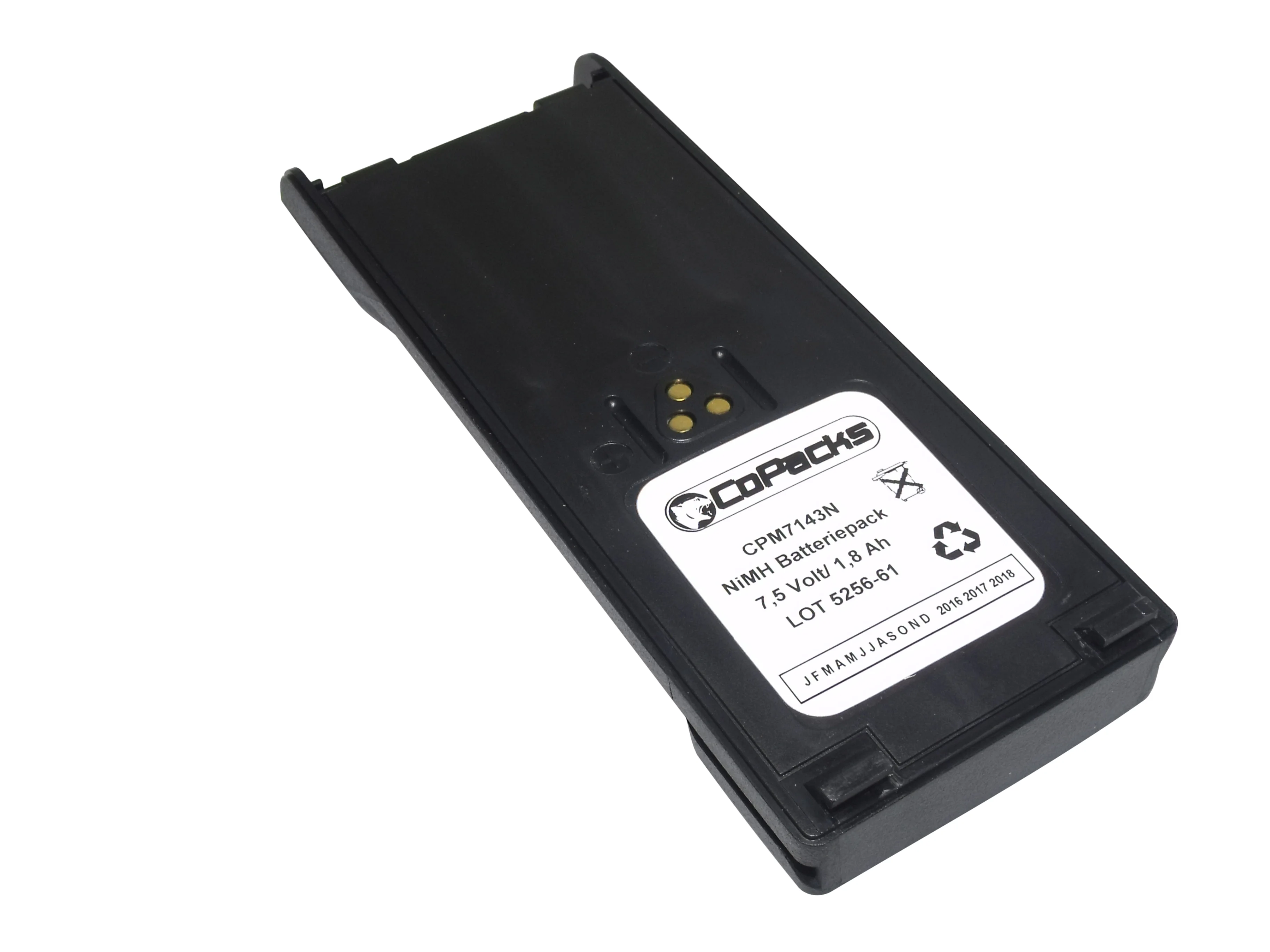 COPACKS NiMH Akku für MOTOROLA GP900