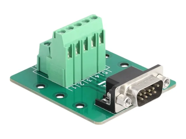 DELOCK D-Sub 9 Pin zu Terminalblock
