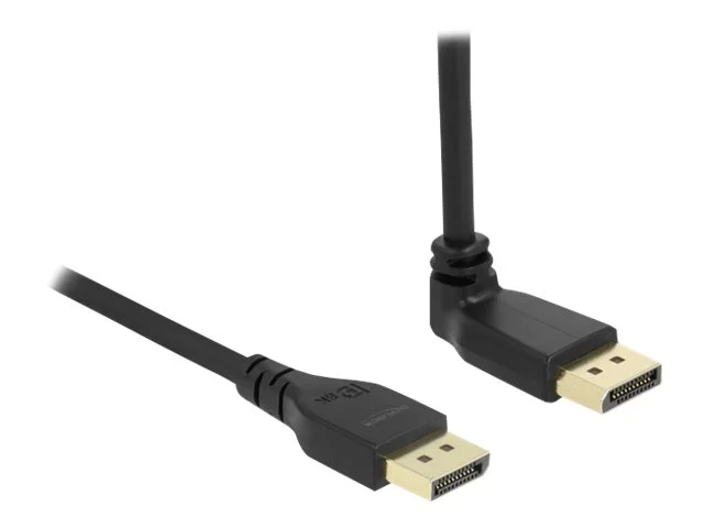 DELOCK DisplayPort Kabel 90 8K 60 Hz 2m