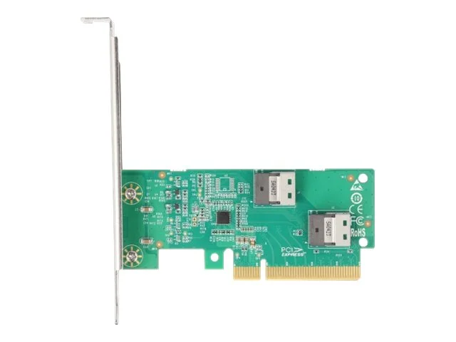 DELOCK PCI Express 4.0 x8 zu 2x SFF-8654
