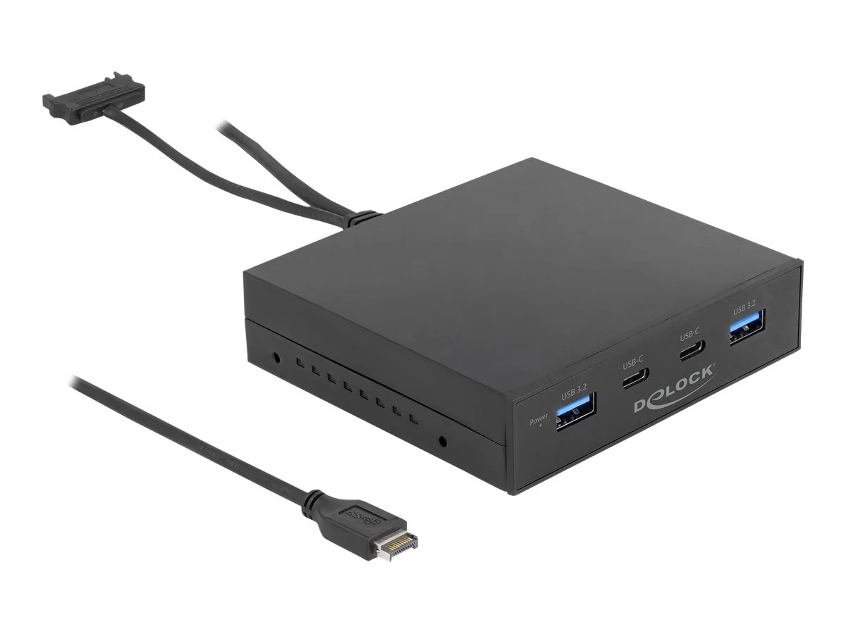 DELOCK 8,89cm USB 3.2 Gen 2 Front Panel