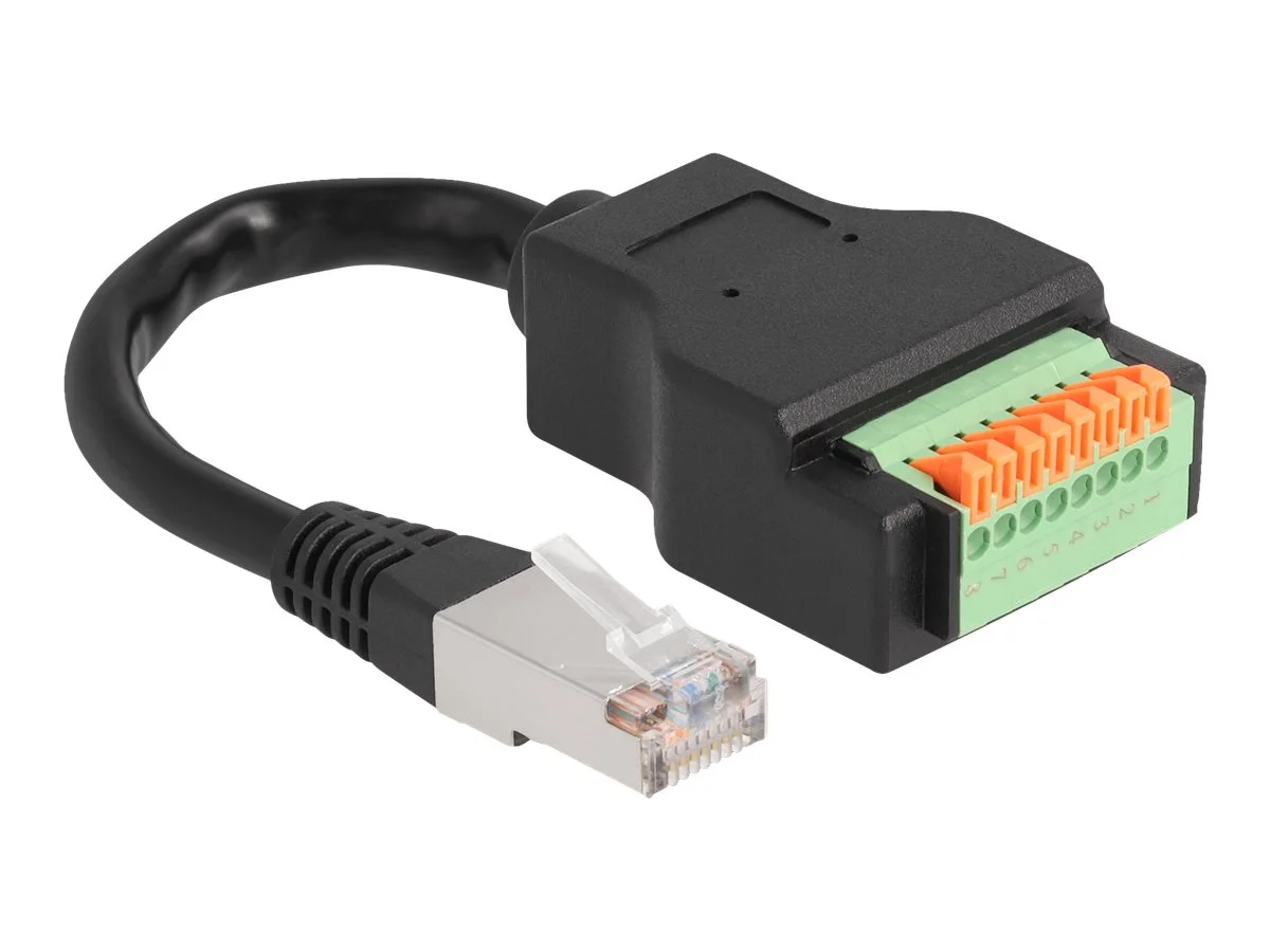 DELOCK RJ45 Kabel Cat.5e zu Terminalbl