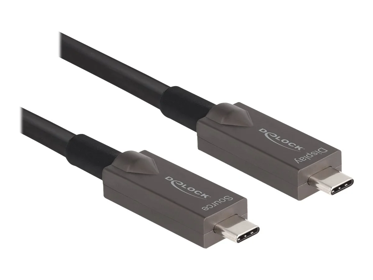 DELOCK Aktives Optisches USB-C Kabel 8 m