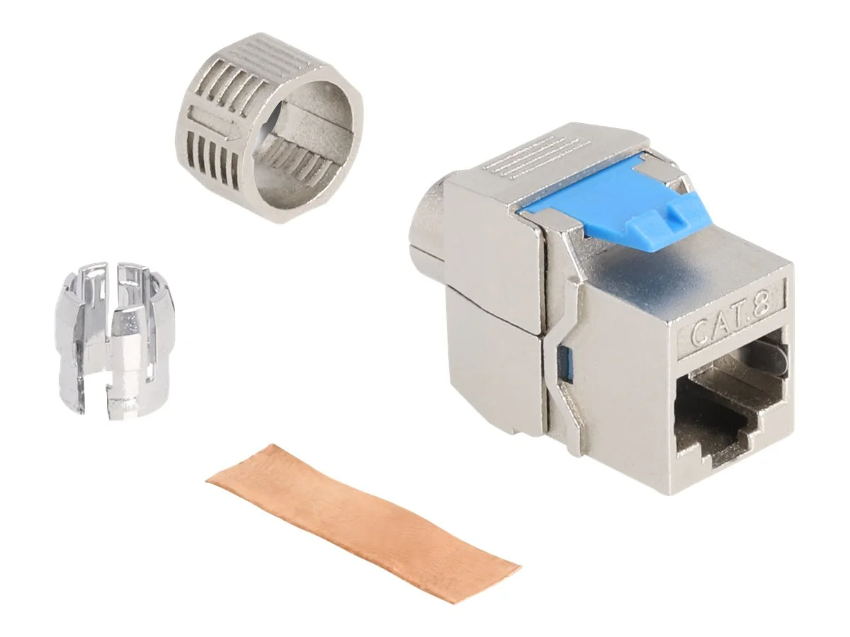 DELOCK KeystoneModul RJ45 zu LSA Cat.8.1