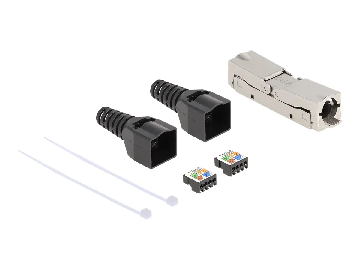 DELOCK RJ45 Verbinder LSA zu LSA Cat.8.1