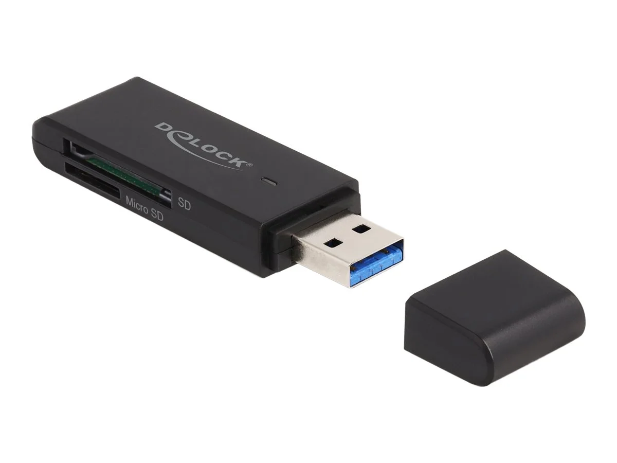 DELOCK Card Reader USB 5 Gbps fur SD