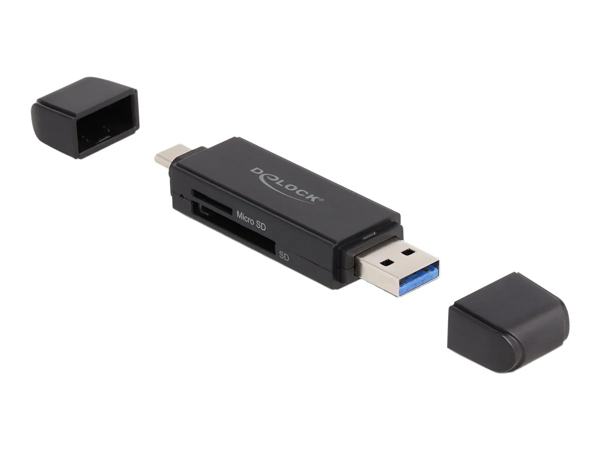 DELOCK Card Reader USB 5 Gbps USB Type-C