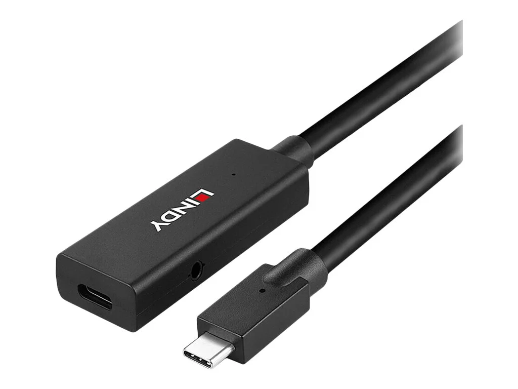 LINDY 5m USB 3.2 Gen 2 C/C Aktivverlänge