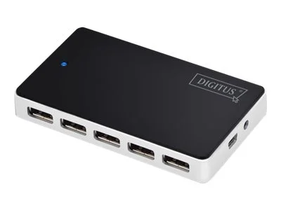 DIGITUS USB 2.0 Hub 10-Port 10xUSB A/F 1