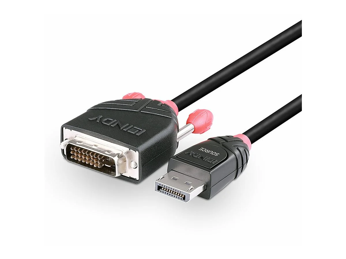 LINDY Kabel DisplayPort an DVI Gerät, 1m