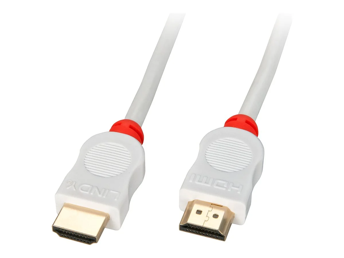 LINDY HDMI HighSpeed Kabel weiss 0,5m