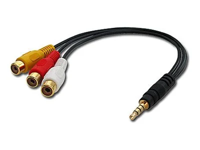 LINDY AudiVideo Adapter 35-3xRCA