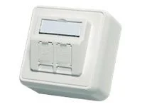 TELEGÄRTNER Aufputzdose Modulauf 2-fach