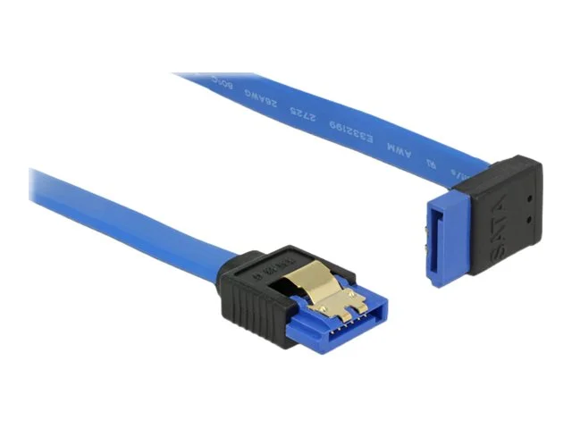 DELOCK Kabel SATA 6 Gb/s 100 cm blau