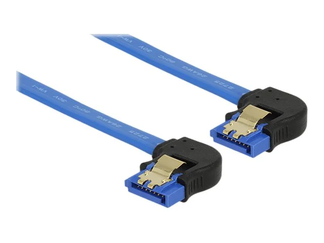 DELOCK Kabel SATA 6 Gb/s 30 cm blau