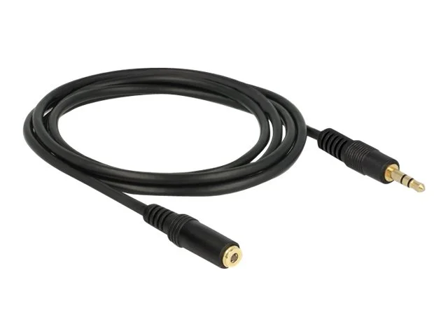 DELOCK Kabel Klinke 3 Pin Verlängerung