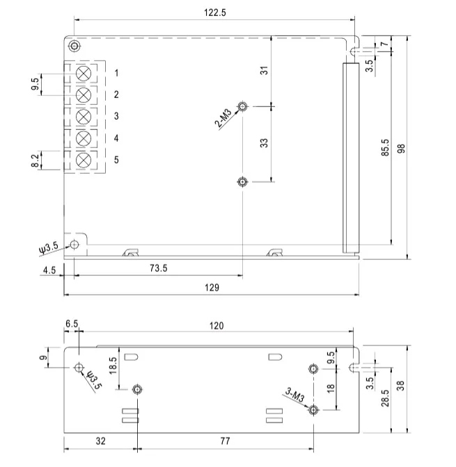 MEANWELL Netzteil - 12V 72W