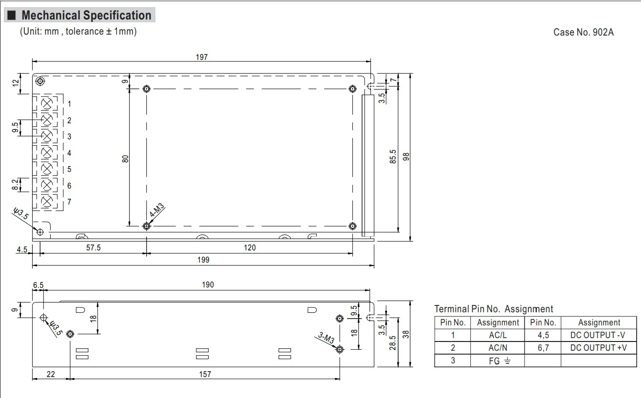 MEANWELL Netzteil - 5V 150W