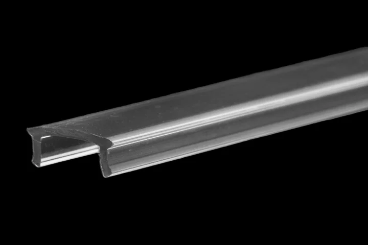 Synergy 21 LED Profil Zinkblech Zubehör , diffusor/cover, Kunststoffabdeckung klar