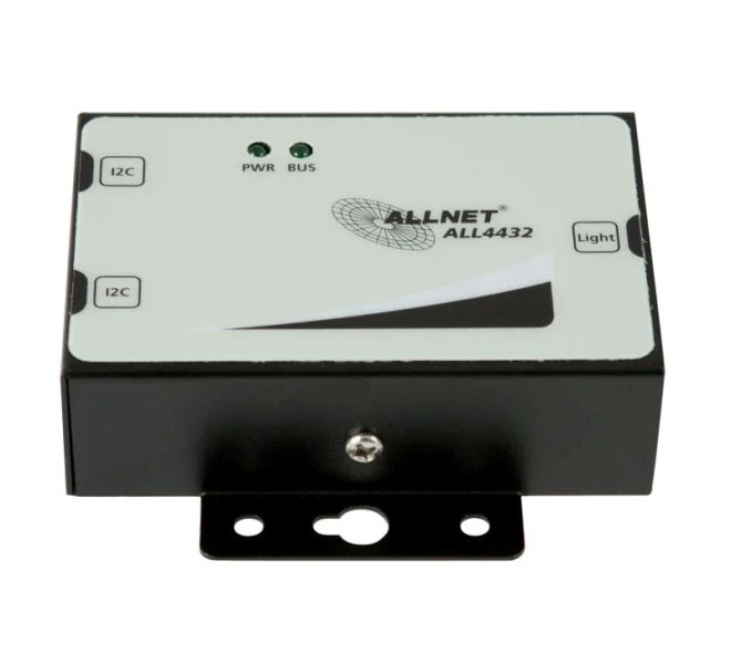 ALLNET MSR Sensor ALL4432 / Helligkeitssensor analog im Metall Gehäuse " schwarz"