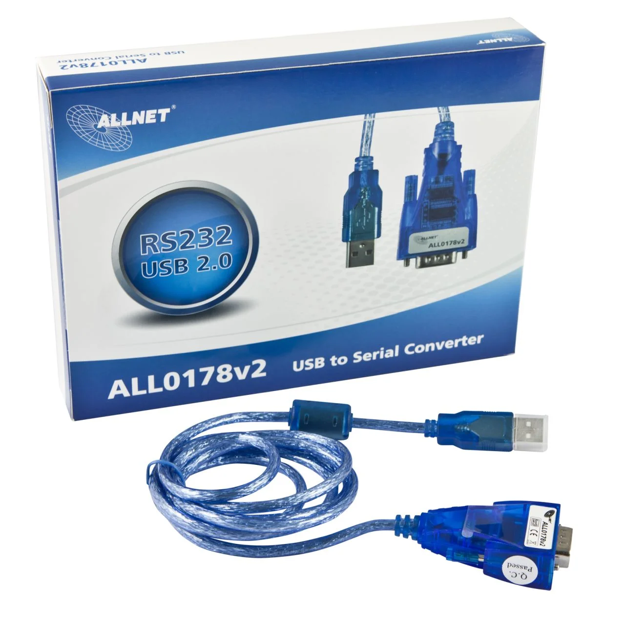 ALLNET ALL0178v2 / USB 2.0 RS232 Adapter FTDI Chipset