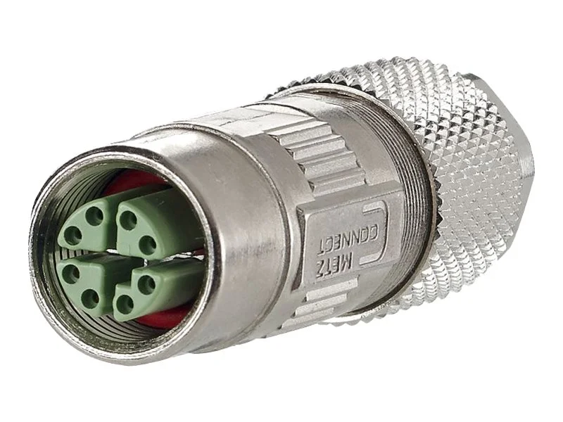 METZ CONNECT M12 Buchse IP67 gerade