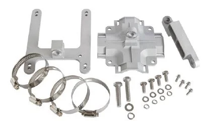 CommScope RUCKUS Ruckus Spare, Outdoor Mounting Bracket, Bare Metal, Any-Angle for ZoneFlex 7731, 7762-AC, 7762, T300, P300, T301, T310, T710, T710s