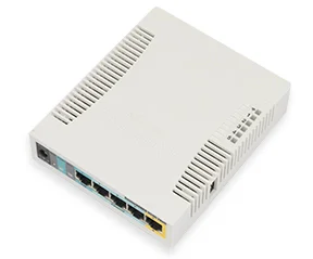 MikroTik Access Point RB951Ui-2HnD, 2.4 GHz, 5x 10/100