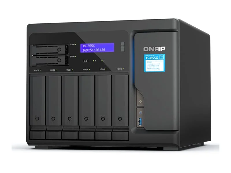 QNAP TS-855X-8G 8 Bay tower NAS Intel