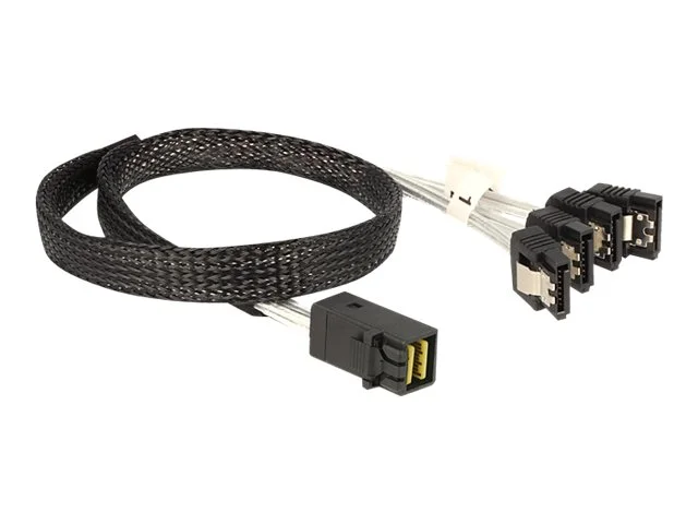 DELOCK Kabel HD SFF 8643x4 > 4xSATA 0,5m
