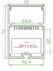 Synergy 21 LED U-Profil 200cm, ALU052