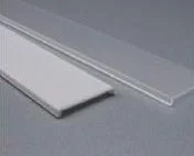 Synergy 21 LED U-Profil zub ALU018 PMMA clear diffusor/cover , Kunststoffabdeckung klar