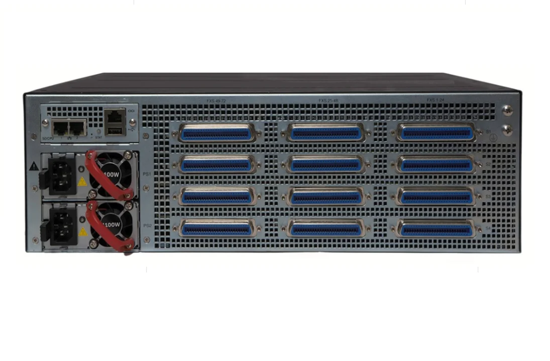 Audiocodes MediaPack 1288 - High Density 288 FXS Gateway 288 Ports dual AC