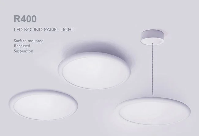 Synergy 21 LED light panel R400 warmweiß rund