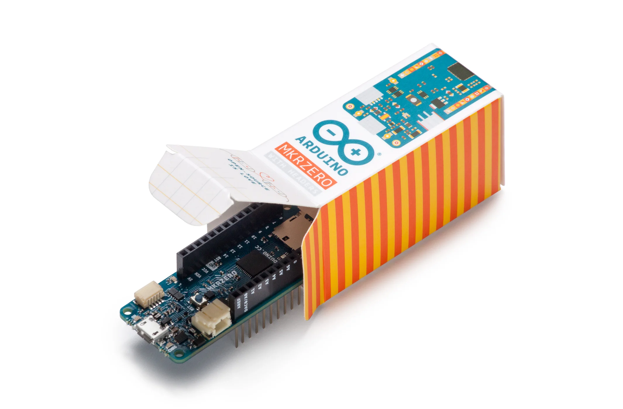 Arduino® Board MKR Zero (I2S Bus & SD für Sound, Musik & digitale Audiodaten)