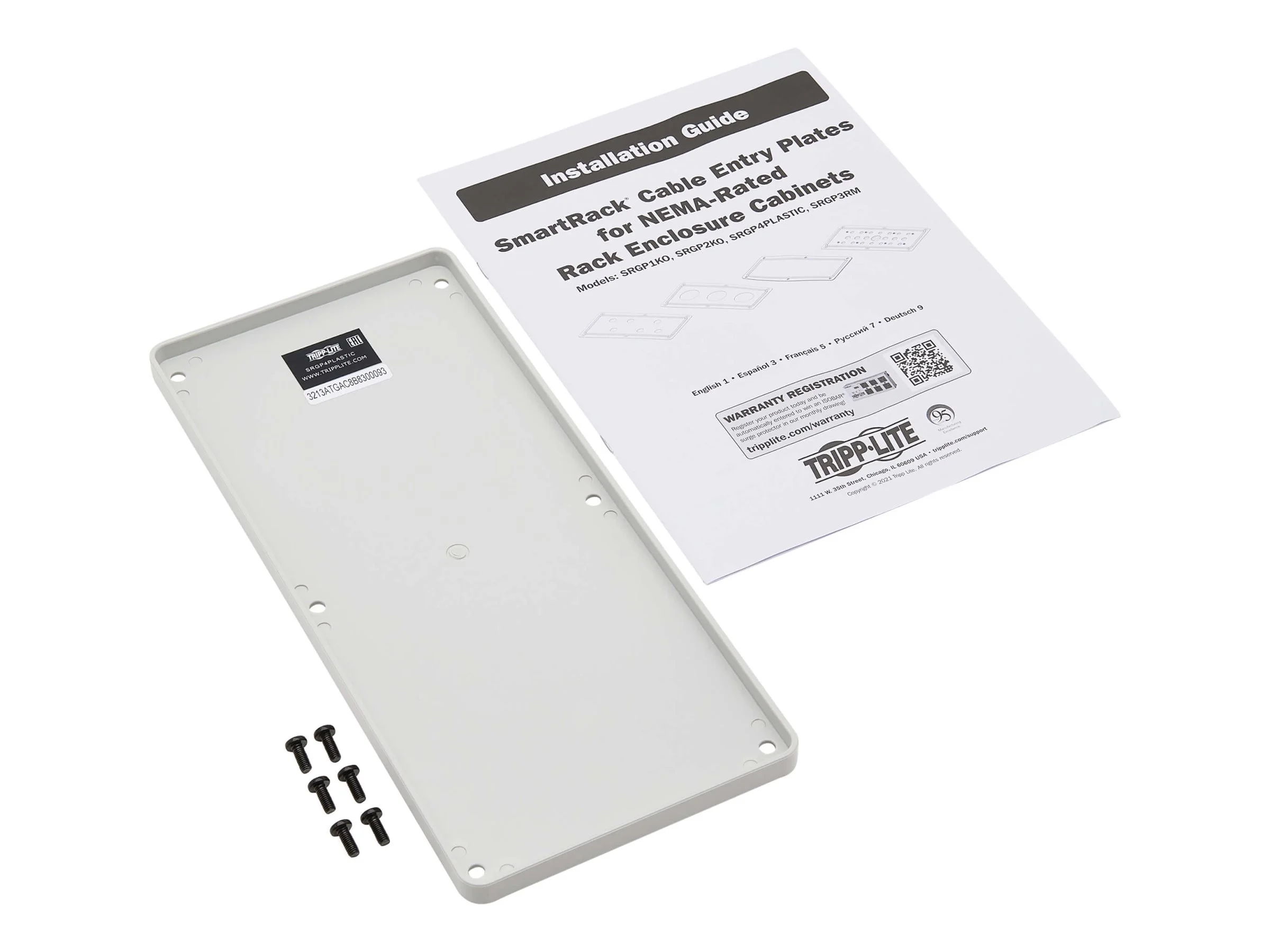 EATON TRIPPLITE SmartRack Gland Plate