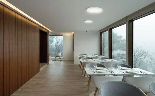 Synergy 21 LED Rundleuchte Theia IP54 35W Sensor dim