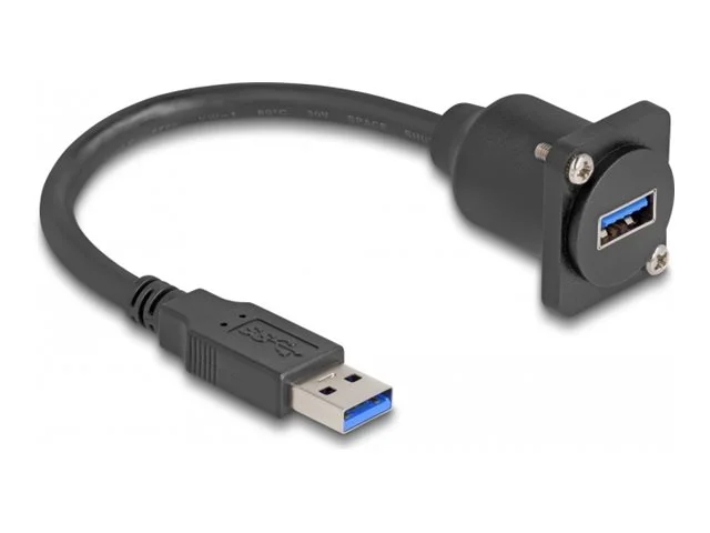 DELOCK D-Typ USB 5 Gbps Kabel Typ-A 20cm