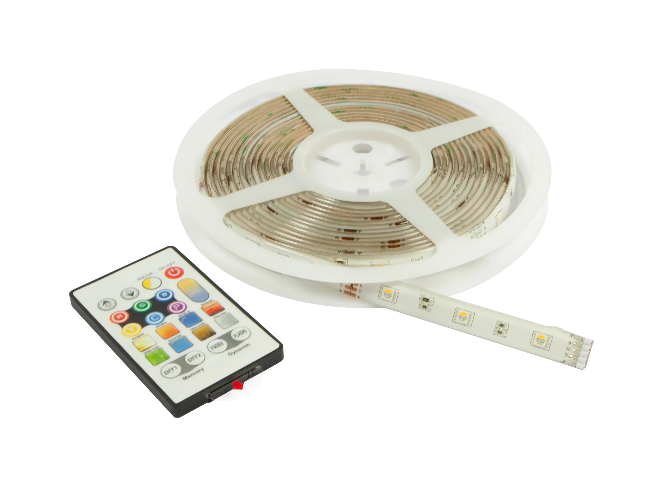 Synergy 21 LED Flex Strip 5050 - 30 RGB-W DC12V KOMPLETT Set V2