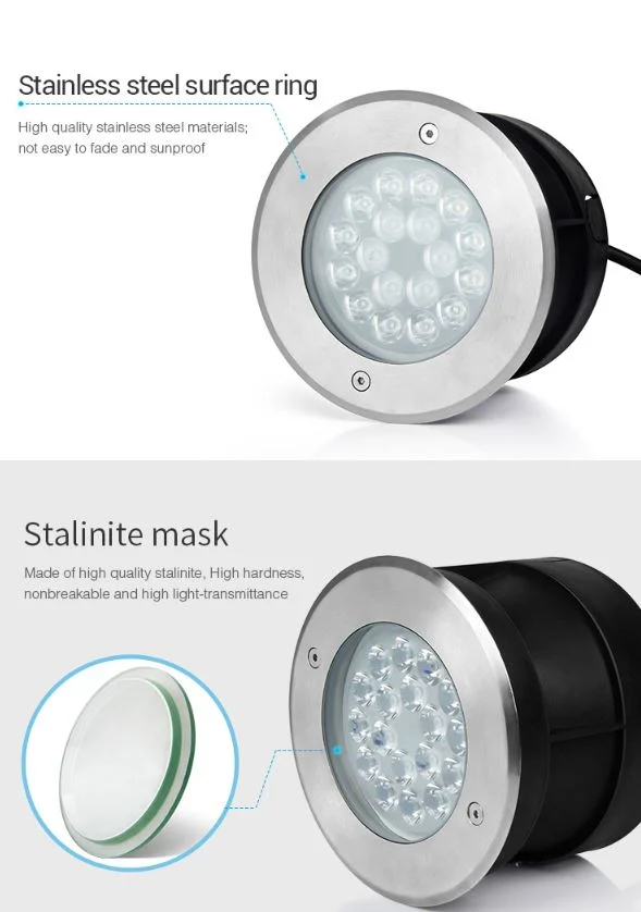 Synergy 21 LED Subordinate Bodeneinbaustrahler 9W RGB+CCT mit Funk und WLAN *Milight/Miboxer*