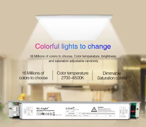 Synergy 21 LED Controller 40 Watt Panel Light Driver RGB-WW (RGB-CCT) *Milight/Miboxer*