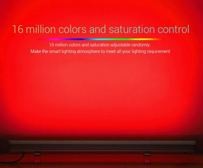 Synergy 21 LED Wallwasher 48W RGB-WW (RGB-CCT) IP66 *Milight/Miboxer*