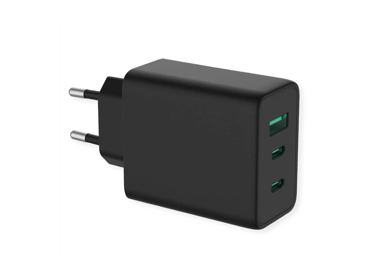 VALUE USB Charger mit Euro-Stecker 3Port