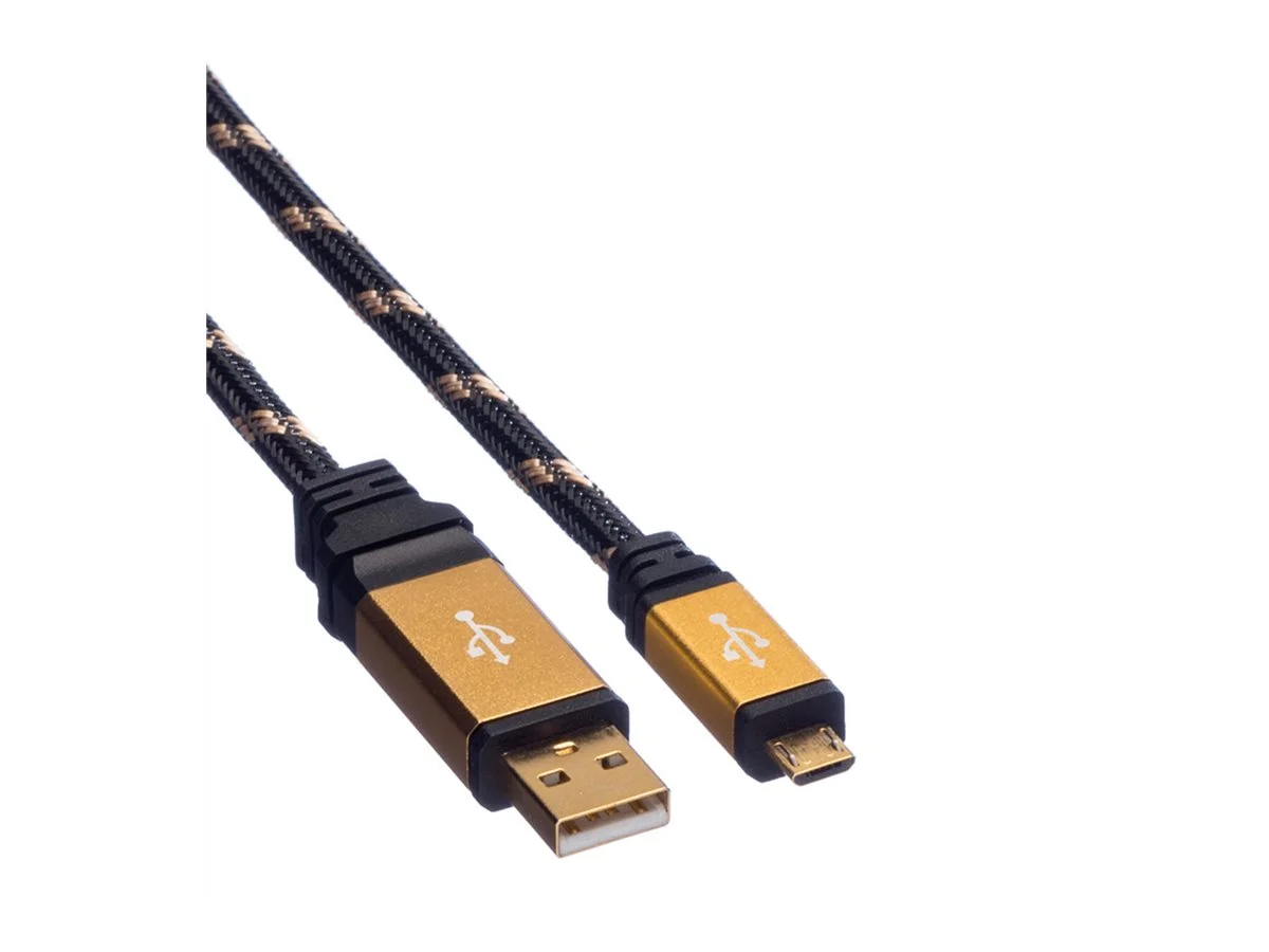ROLINE GOLD USB 2.0 Kabel Typ A 1,8m