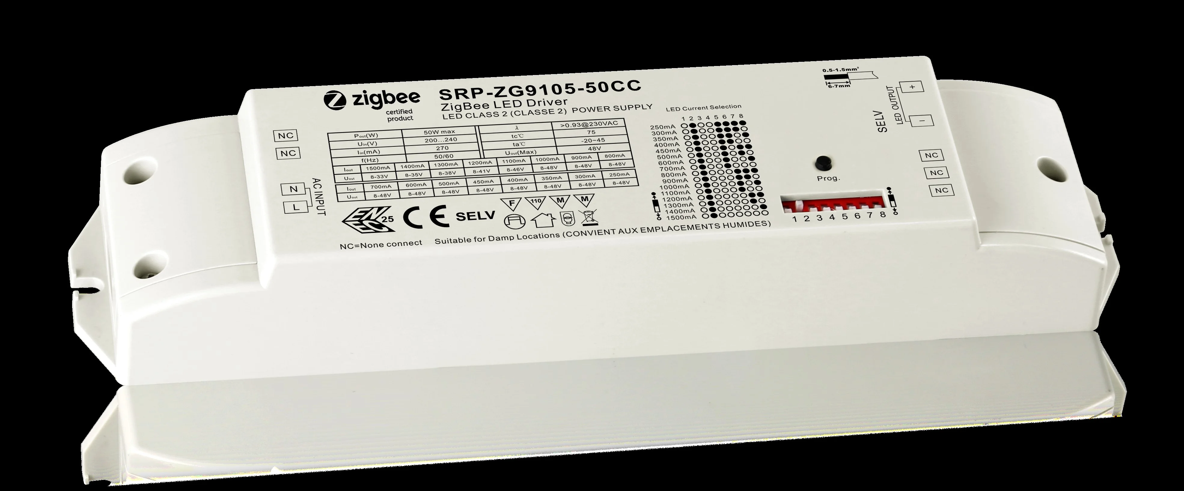 Synergy 21 LED Serie EOS 10 ZigBee CC Controller+Netzteil 250-1000mA 50W