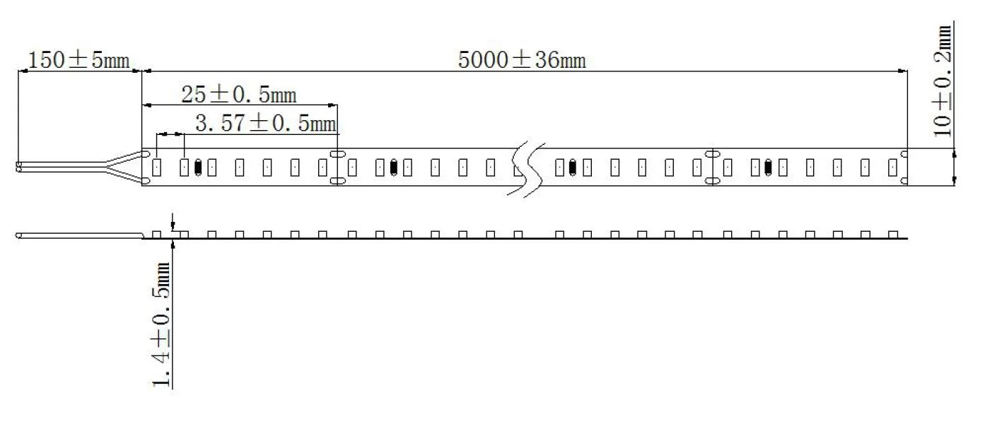 Synergy 21 LED Flex Strip 2210 - 140 NW DC24V 24W IP20 CRI>90