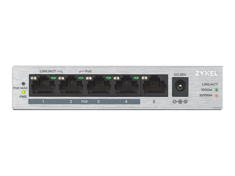 ZYXEL GS1005-HP Gigabit PoE + Switch