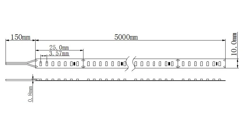 Synergy 21 LED Flex Strip 2216 - 280 NW DC24V 120W IP20 CRI>90 *30m*