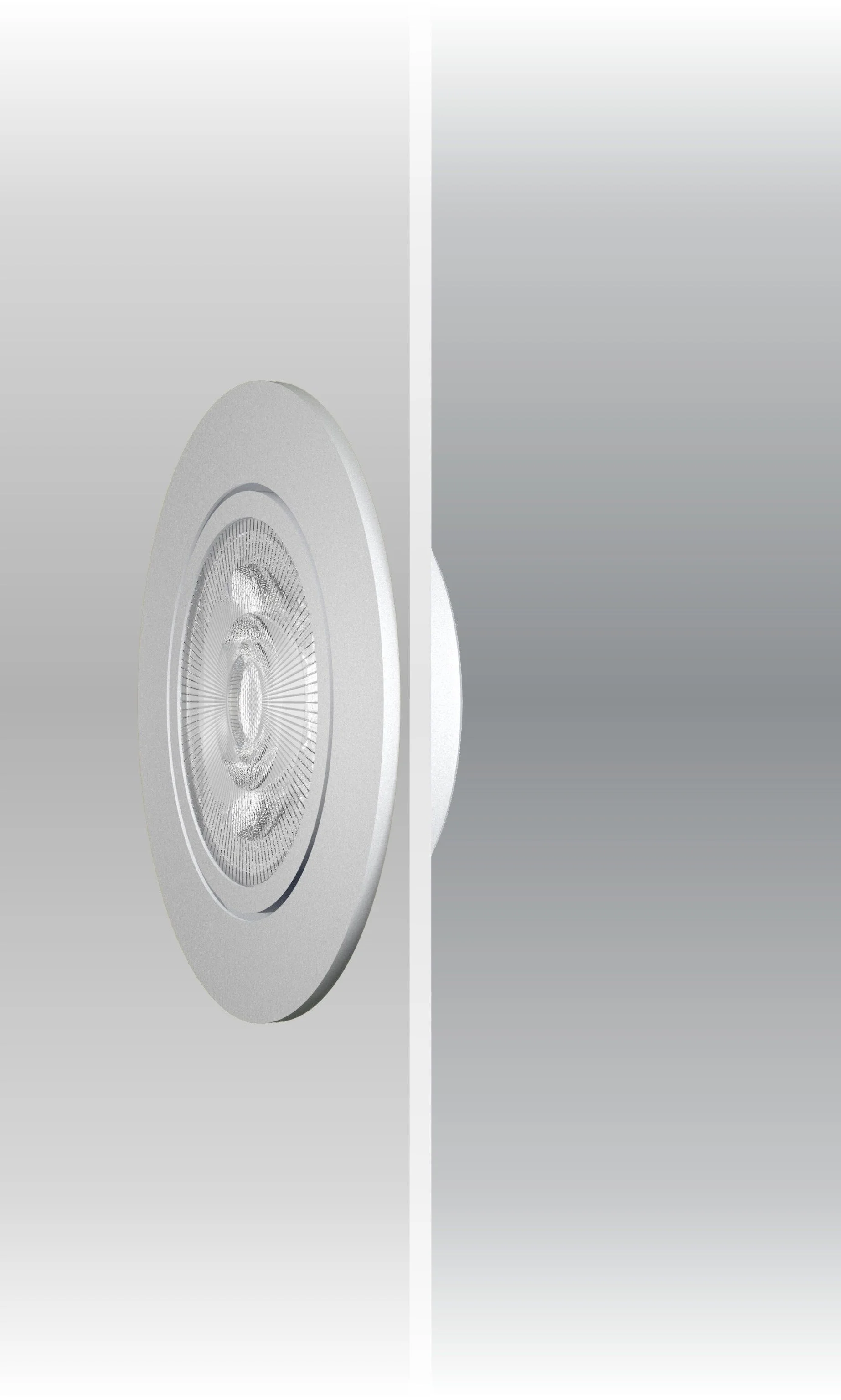 Synergy 21 LED Deckeneinbauspot Helios weiß, rund+schwenkbar, warmweiß