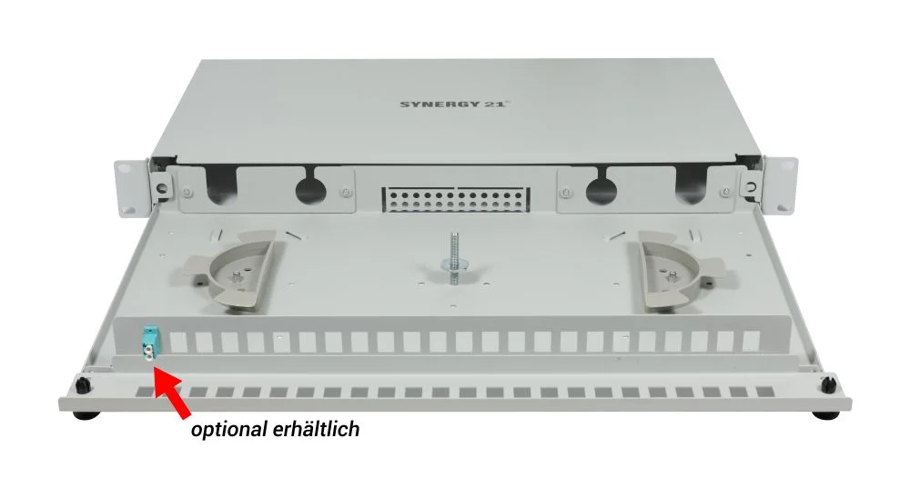 LWL-Patchpanel 12xLC-Duplex-Buchsen